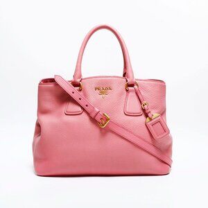 Prada Handbag Leather 2-Way Tote